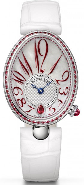 Breguet Reine de Naples 18K White Gold & Rubies Lady's Watch