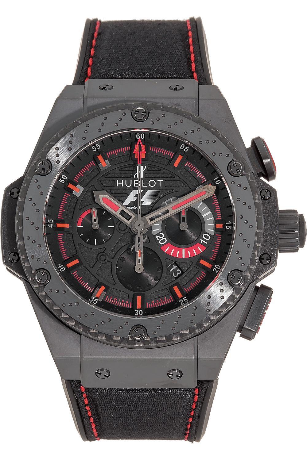 Hublot King Power F1 Limited Edition Ceramic & Titan Men's Watch