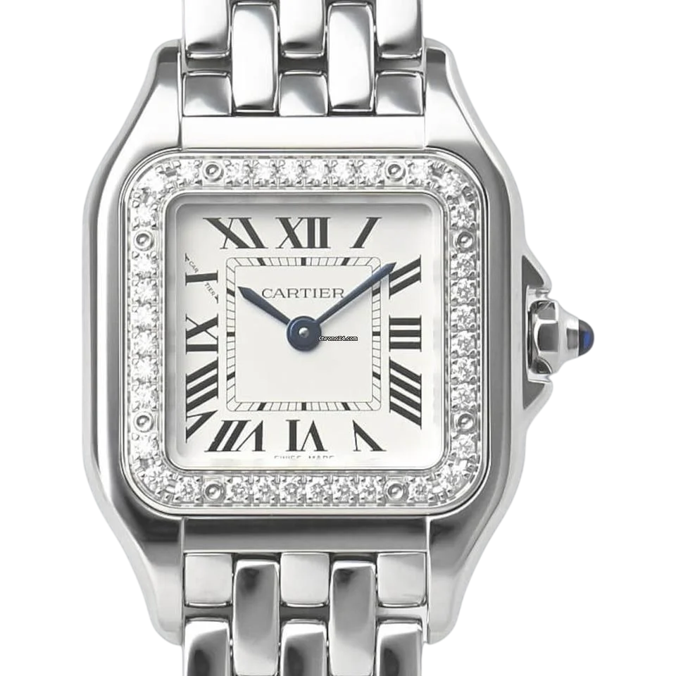 Cartier Panthère de Cartier Stainless Steel & Diamonds Lady's Watch