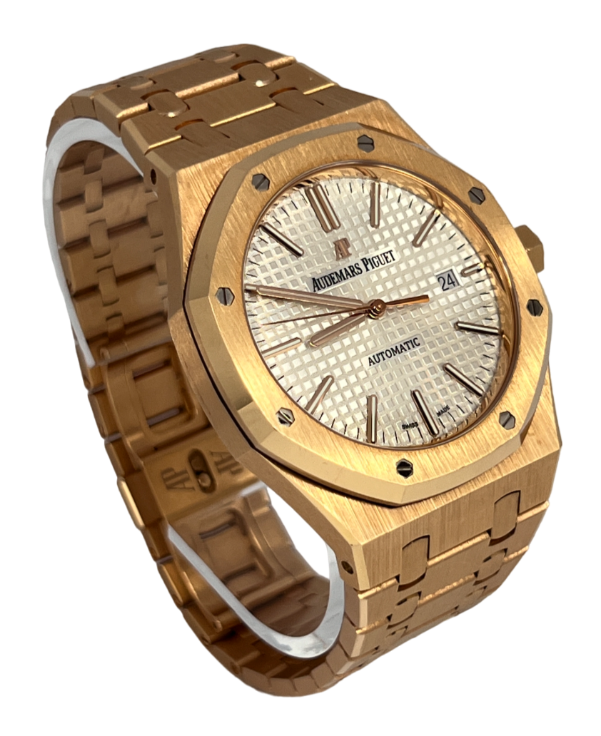 Audemars Piguet Royal Oak 18K Rose Gold Men's Watch