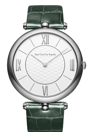 Van Cleef & Arpels Pierre Arpels 18K White Gold Men's Watch