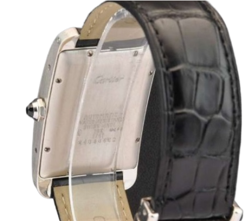 Cartier Tank Américaine 18K White Gold Unisex Watch
