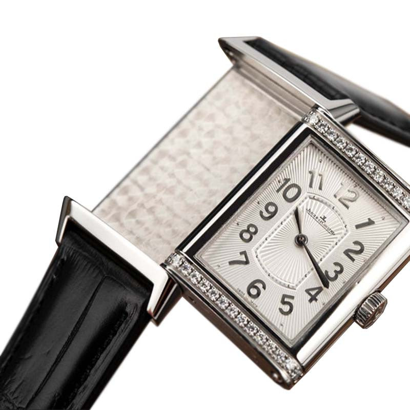 Jaeger-LeCoultre Grande Reverso Stainless steel & Diamonds Ultra Thin Lady's Watch