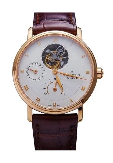 Blancpain Villeret Tourbillon 8 Jours 18K Rose Gold Men's Watch