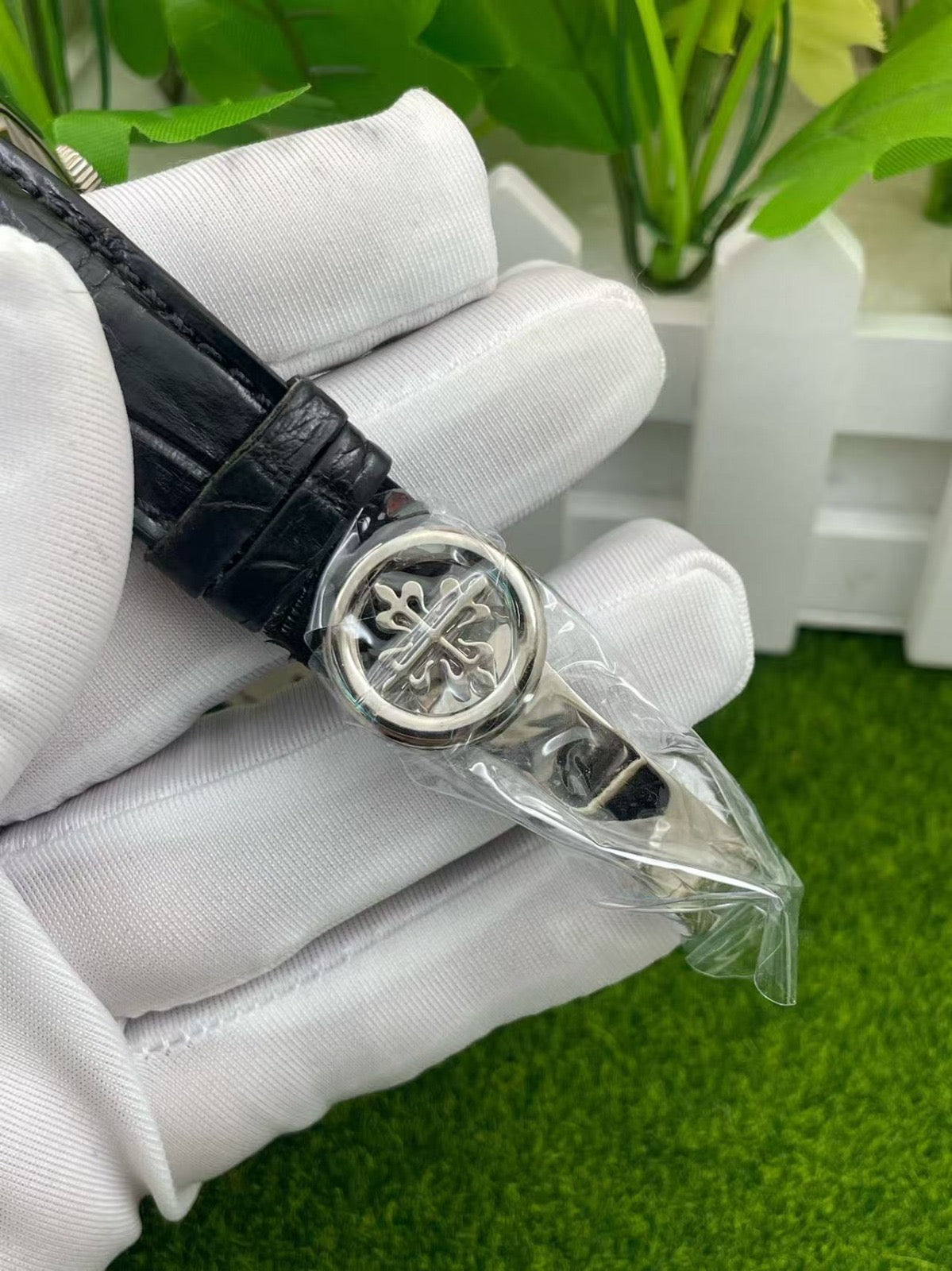 Patek Philippe Gondolo Annual Calendar 18k White Gold Men's Watch 5135G-010