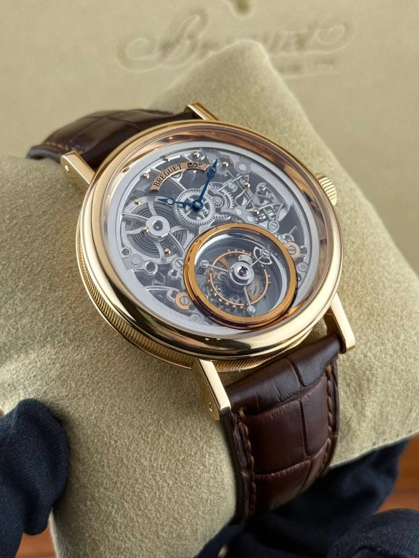 Breguet Classique 5335 Tourbillon Messidor 18K Rose Gold Men's Watch