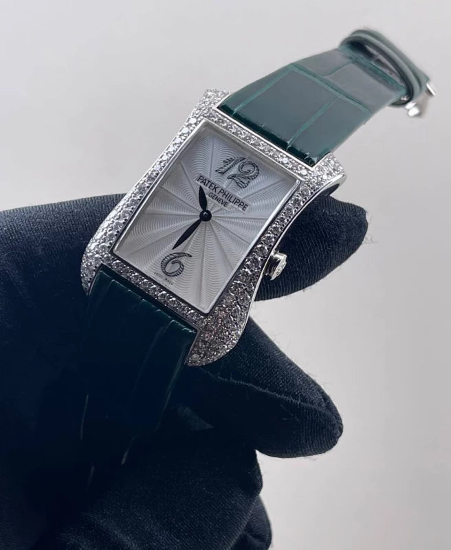 Patek Philippe Gondolo Serata 18K White Gold & Diamonds Lady's Watch