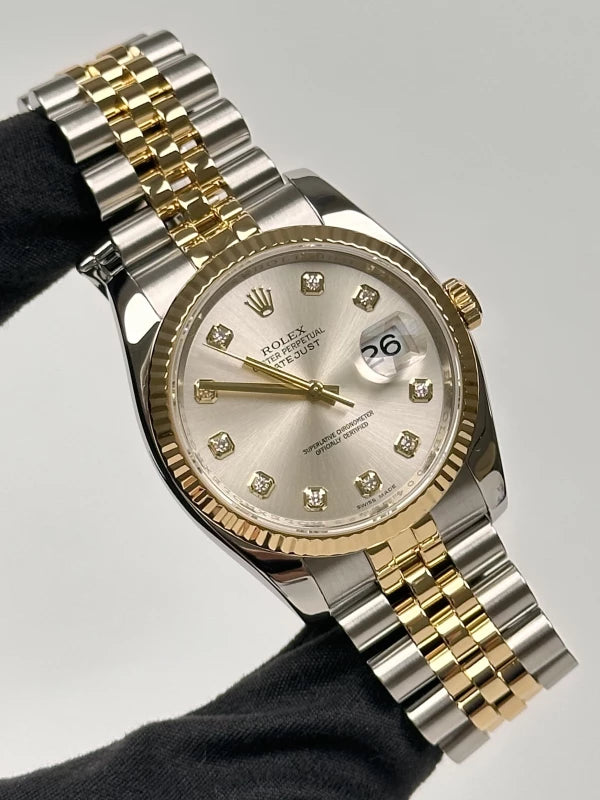 Rolex Datejust 36mm Stainless Steel & 18k Yellow Gold Men's Watch