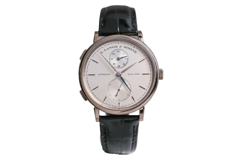 A. Lange & Söhne Saxonia Dual Time 18K White Gold Men’s Watch