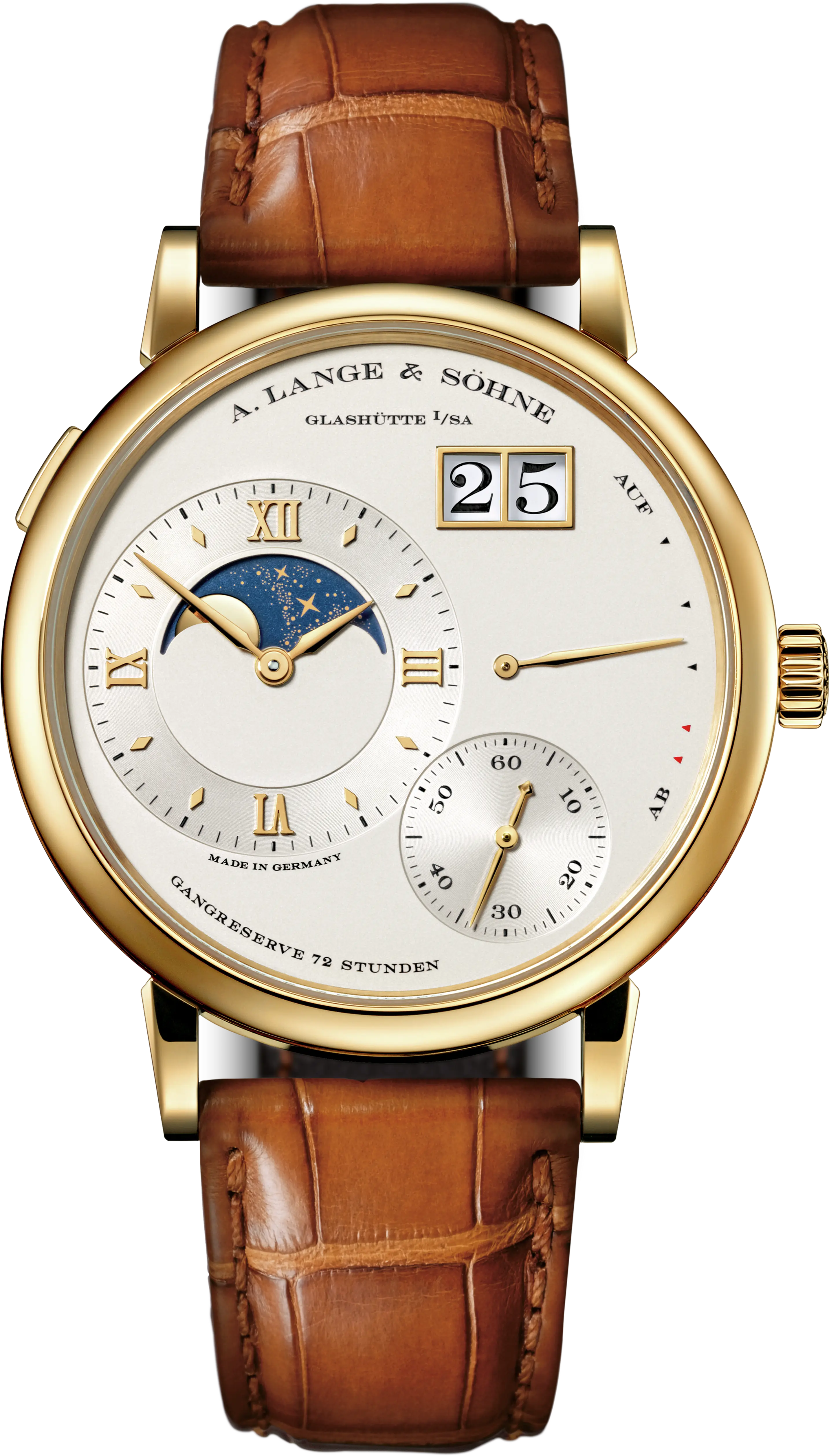 A. Lange & Söhne Grand Lange 1 Moon Phase 18K Yellow Gold Men’s Watch