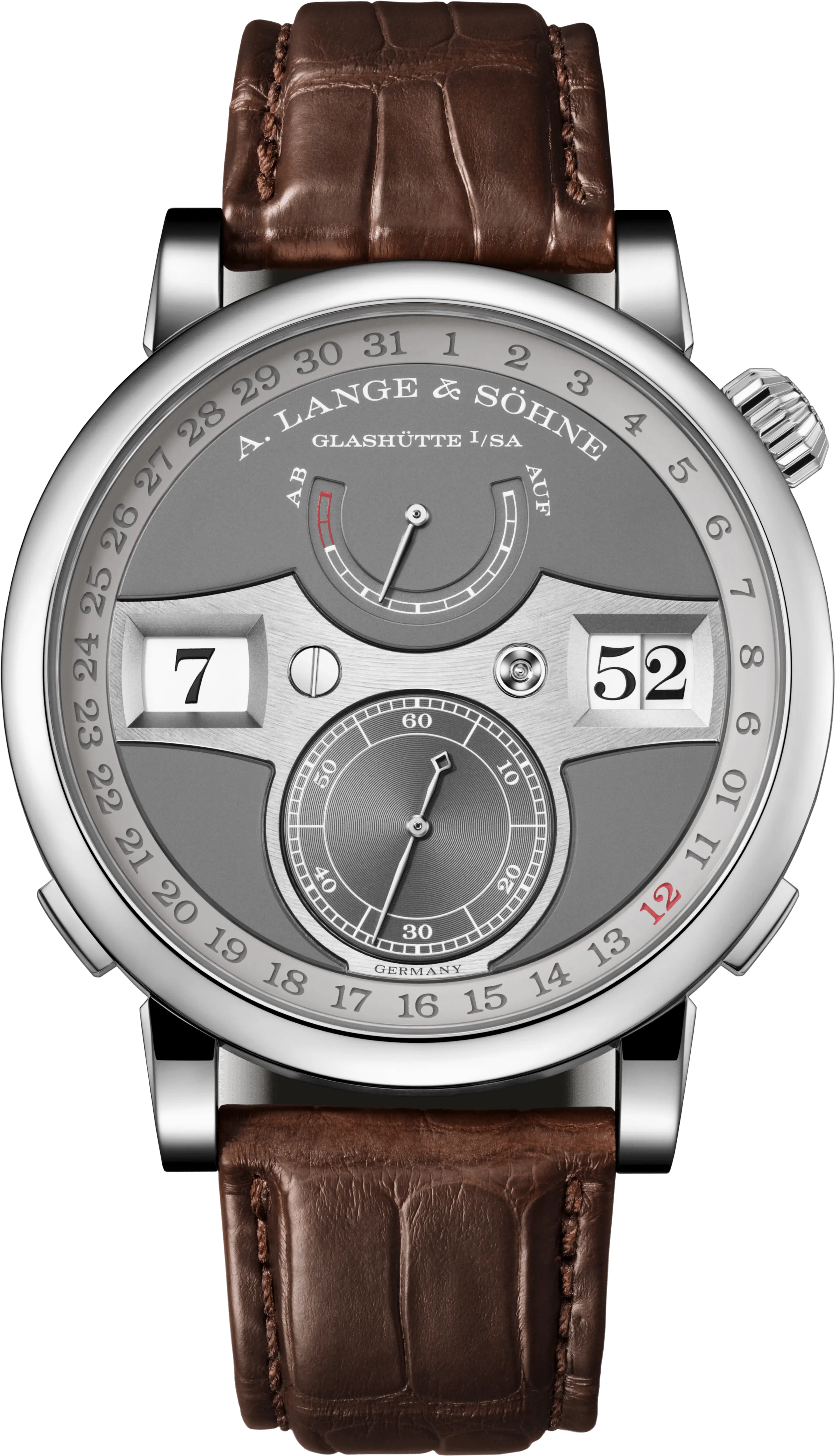 A. Lange & Söhne Zeitwerk Date 18K White Gold Men’s Watch