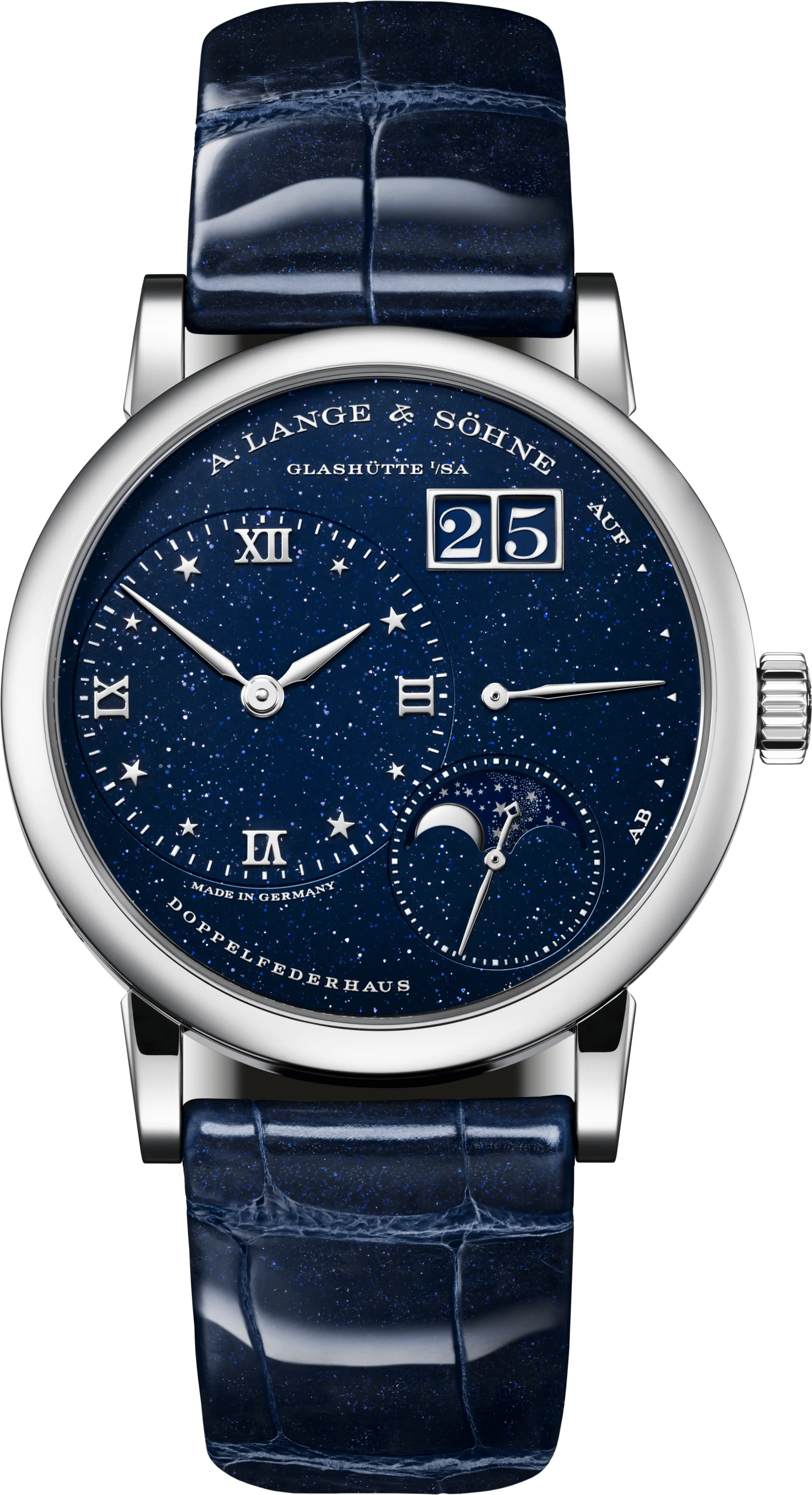 A. Lange & Söhne Little Lange 1 Moon Phase 18K White Gold Men’s Watch
