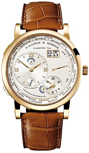 A. Lange & Söhne Lange 1 Time Zone 18K Yellow Gold Men’s Watch