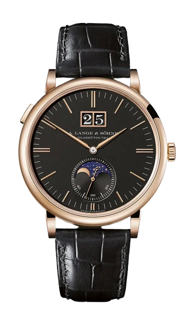 A. Lange & SöhneSaxonia Moon Phase 18K Rose Gold Men’s Watch
