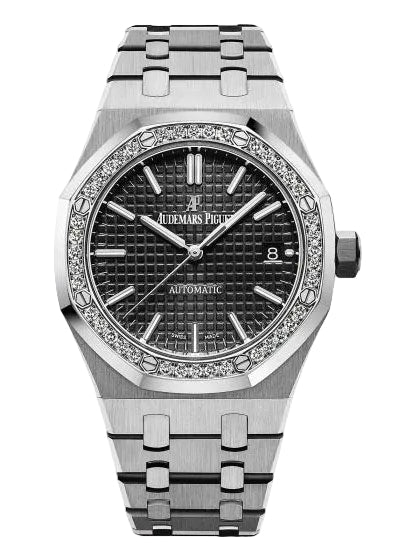 Audemars Piguet Royal Oak Selfwinding Stainless Steel Diamond-Set Ladies' Watch