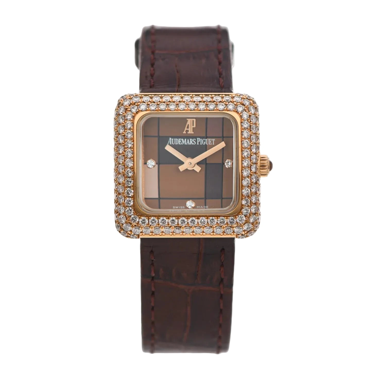 Audemars Piguet Classic Diamond-Set 18K Rose Gold Ladies Watch
