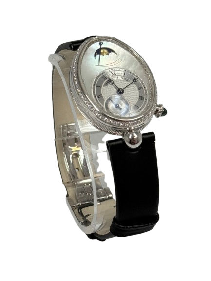 Breguet Reine de Naples Power Reserve 18K White Gold Ladies Watch