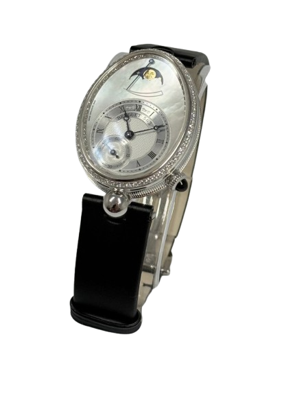 Breguet Reine de Naples Power Reserve 18K White Gold Ladies Watch