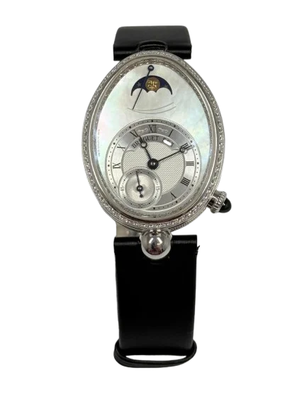 Breguet Reine de Naples Power Reserve 18K White Gold Ladies Watch