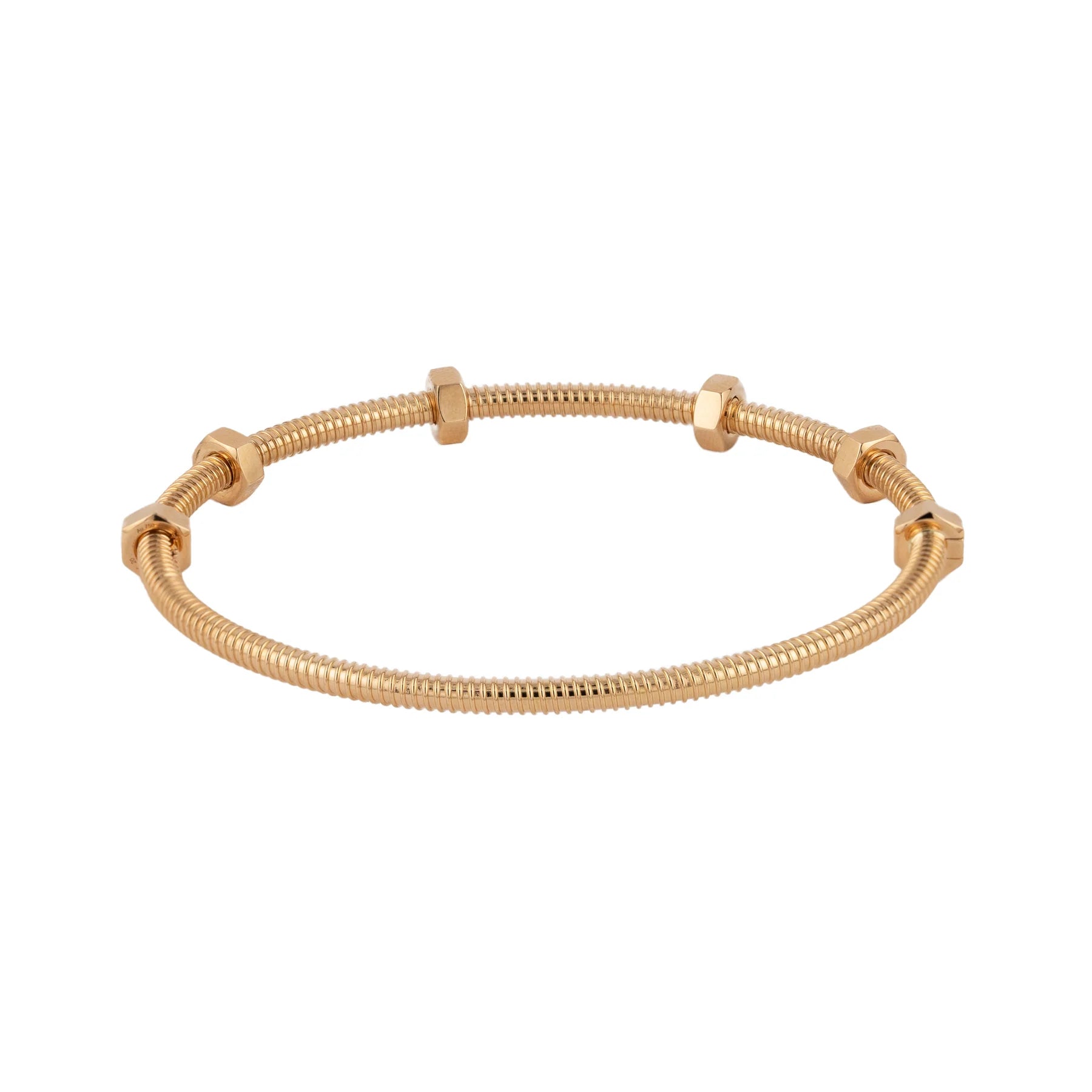 Cartier 18K Yellow Gold Écrou Lady's Bracelet