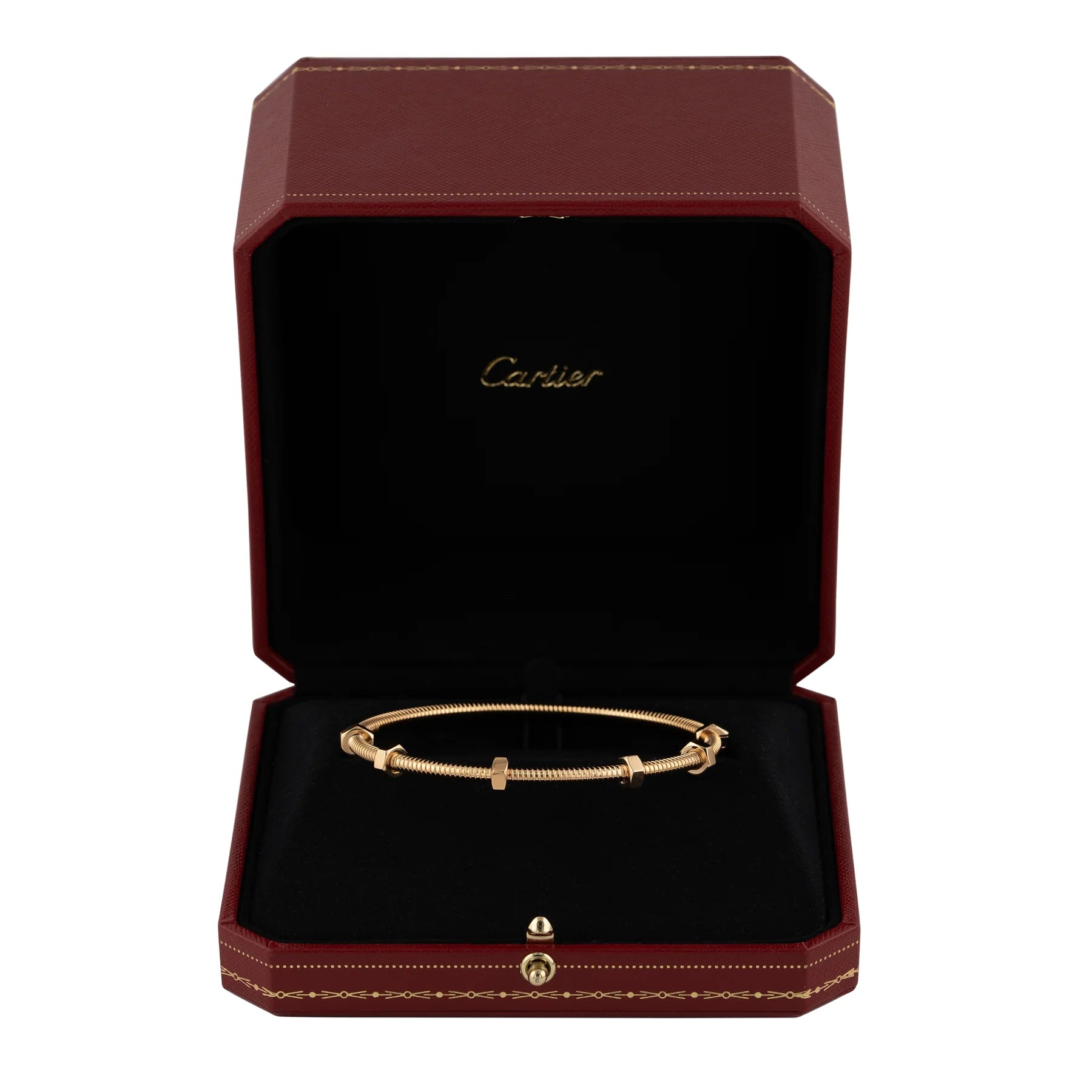 Cartier 18K Yellow Gold Écrou Lady's Bracelet