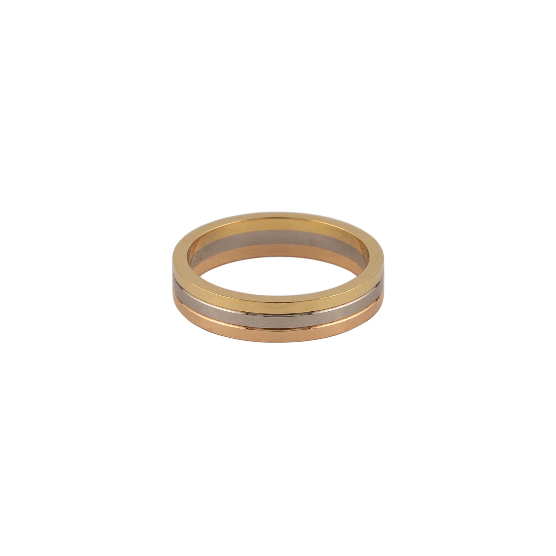 Cartier 18K Gold Vendôme Louis Cartier Wedding Band Lady's Ring