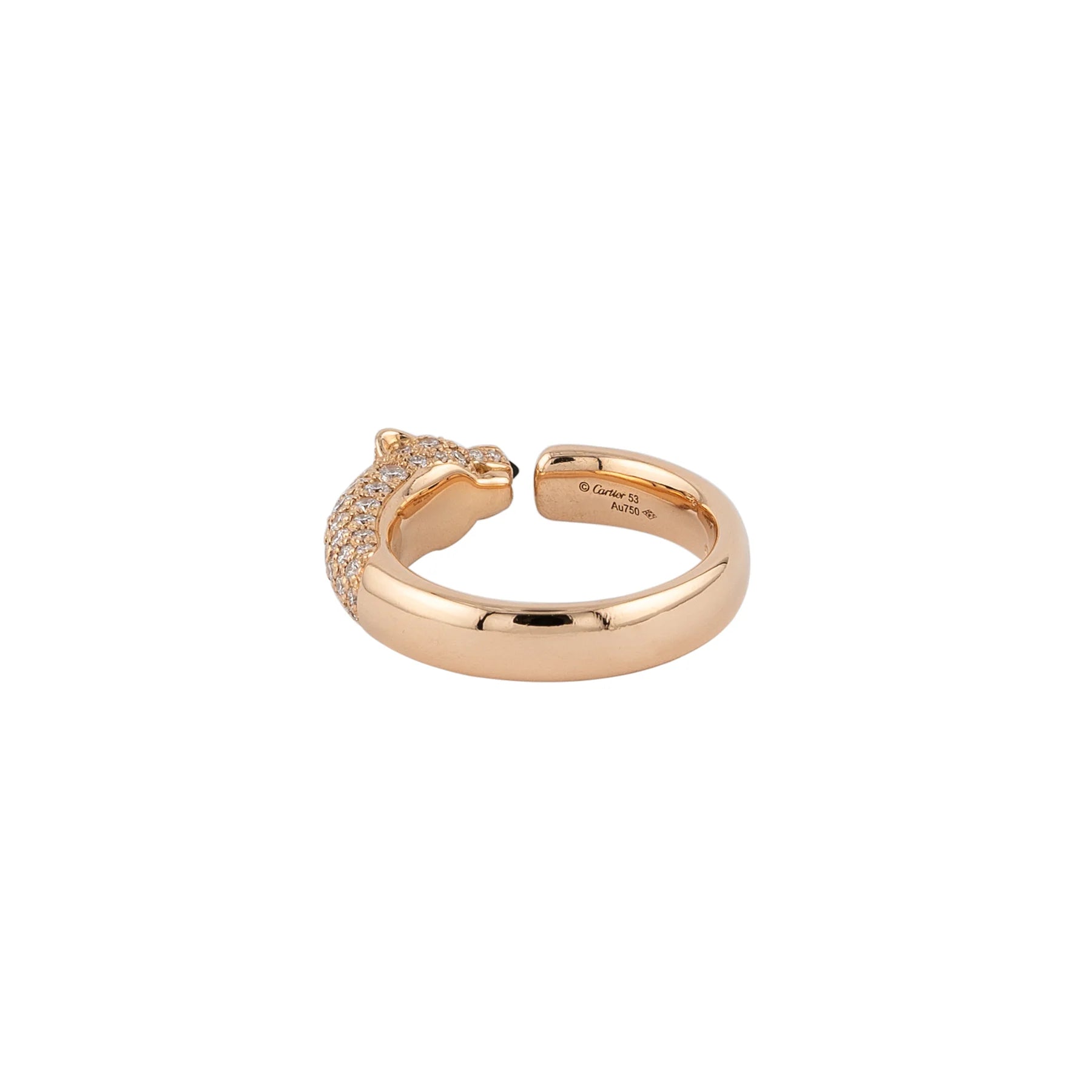 Cartier 18K Rose Gold Panthère de Cartier Lady's Ring