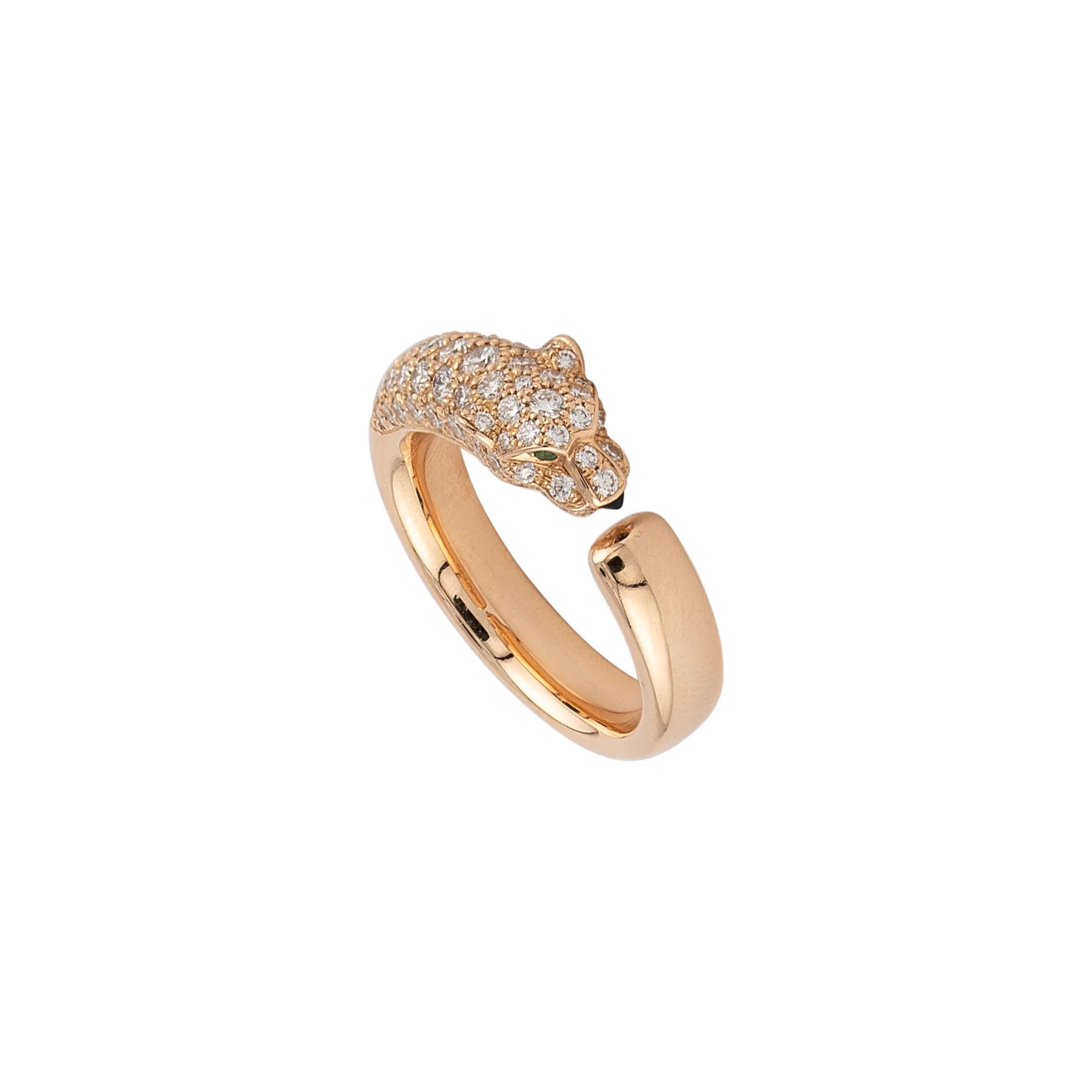 Cartier 18K Rose Gold Panthère de Cartier Lady's Ring