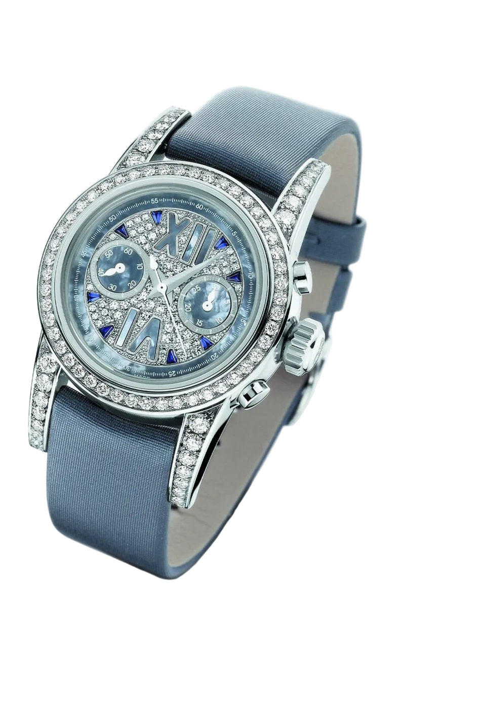 Girard Perregaux Laureato Skeleton 18K White Gold Ladies’ Watch