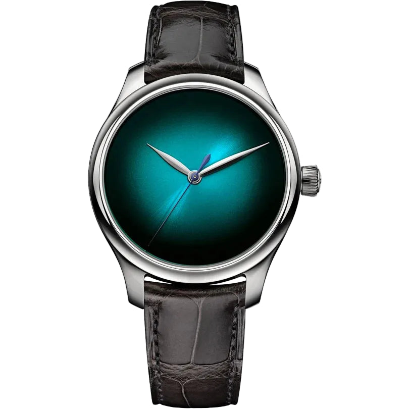 H. Moser & Cie. Endeavour Centre Seconds Blue Lagoon Stainless Steel Watch