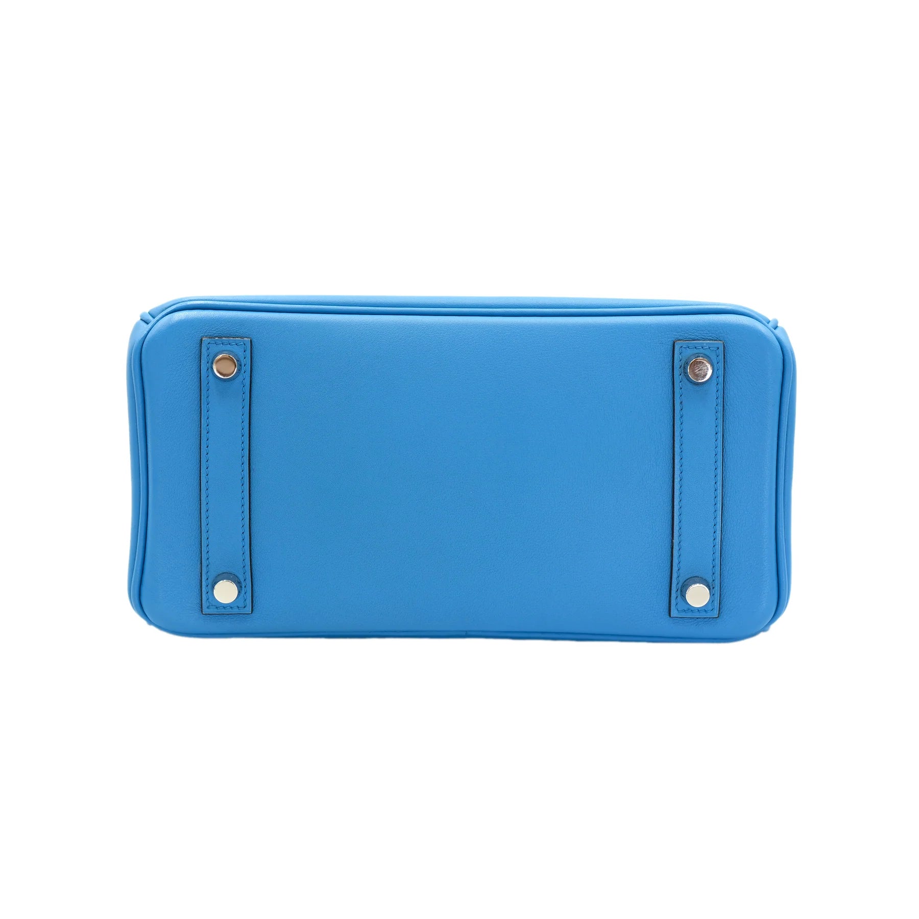 Hermes Birkin 25 Bleu Du Nord Swift with Palladium Hardware Bag