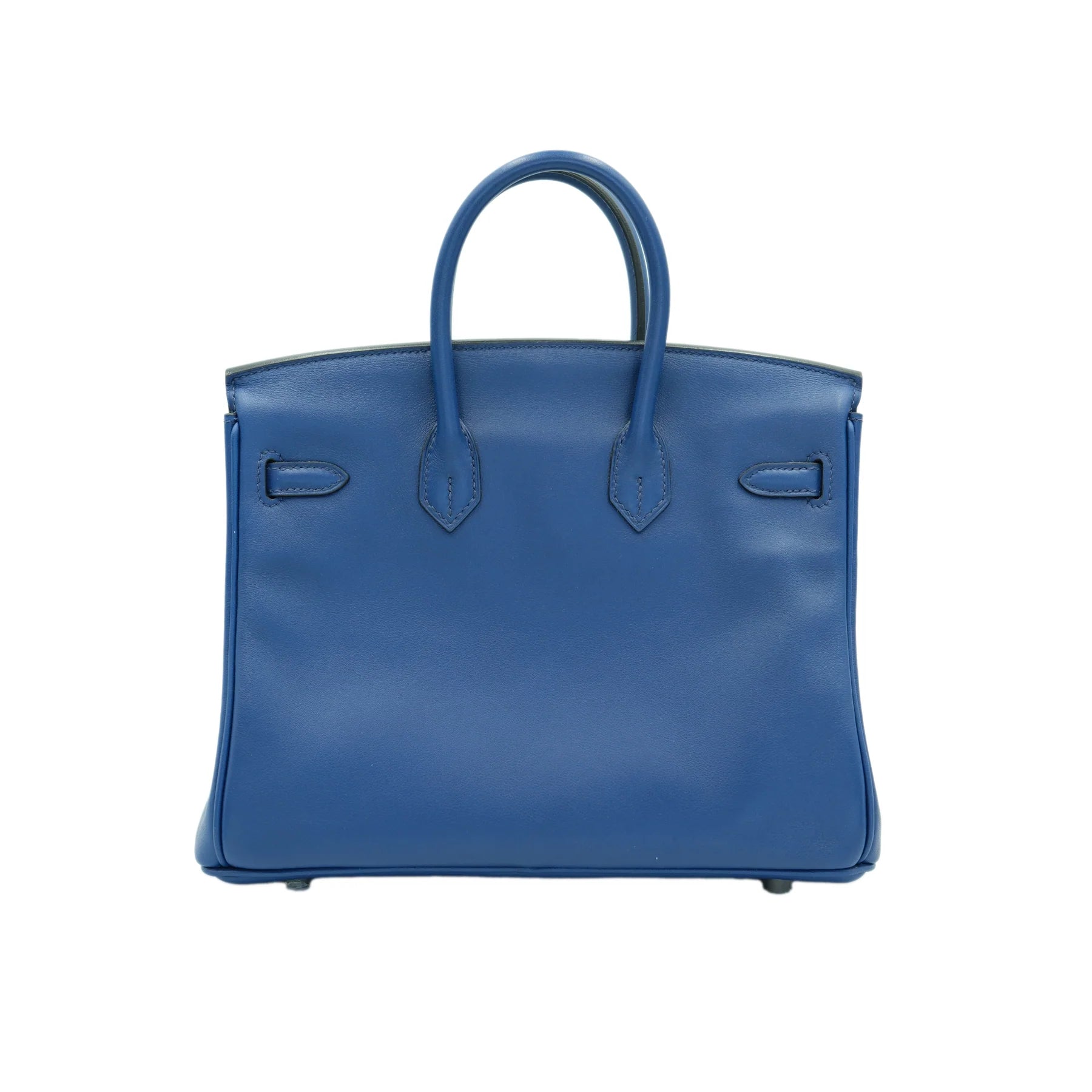 Hermes Birkin 25 Bleu Saphir Swift with Palladium Hardware Bag