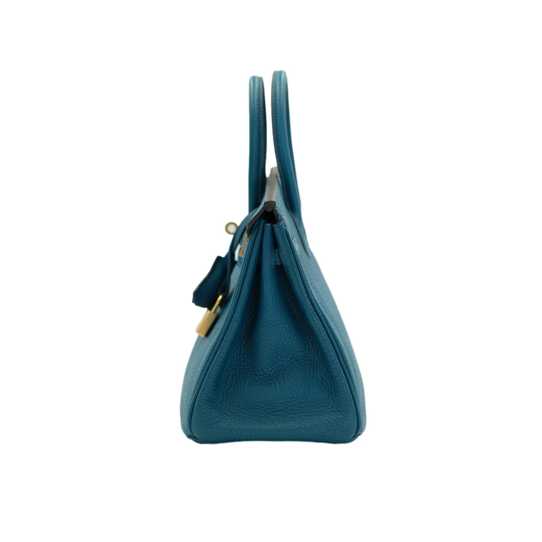 Hermes Birkin 25 Cobalt Togo with Gold Hardware Bag