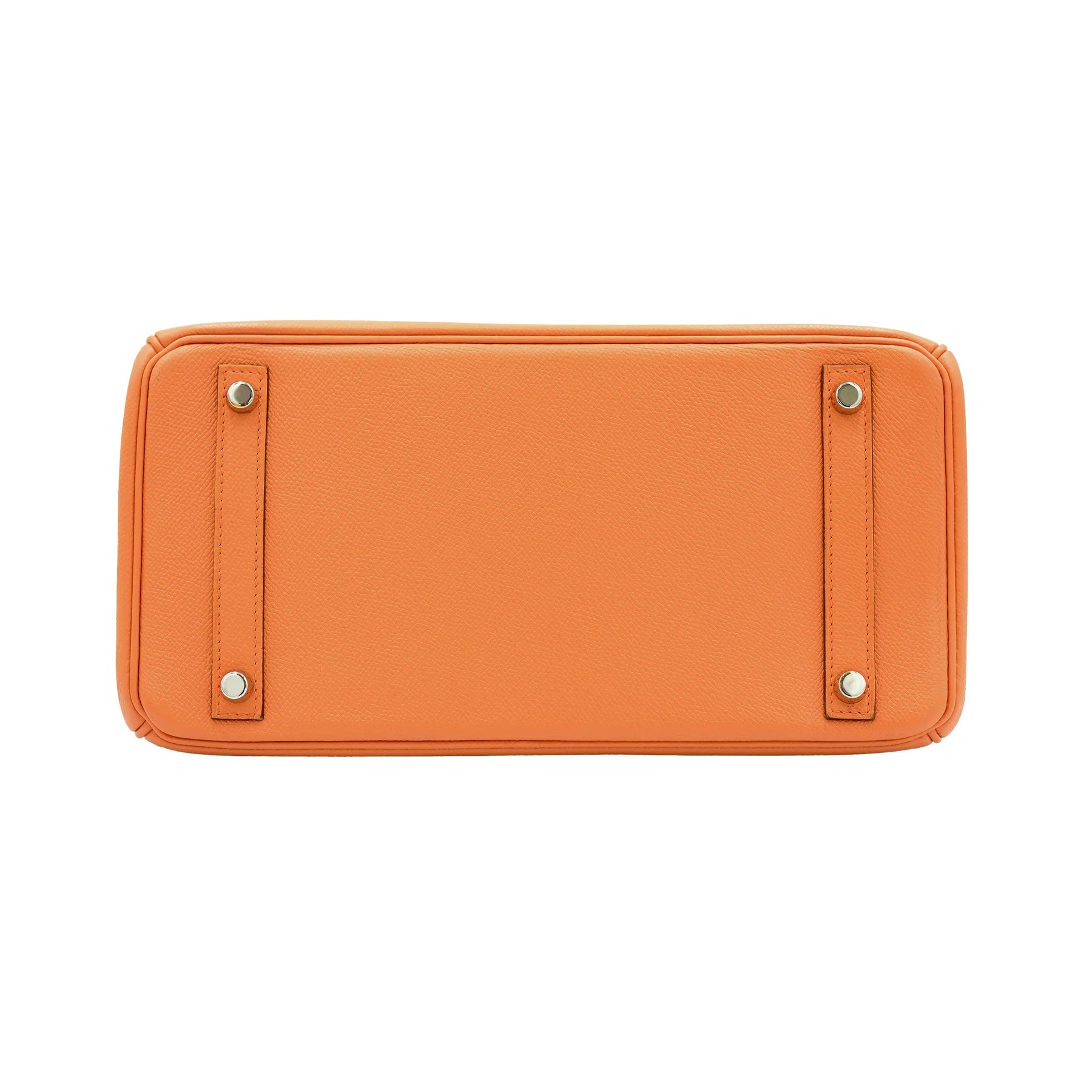 Hermes Birkin 30 Orange Epsom with Palladium Hardware Bag