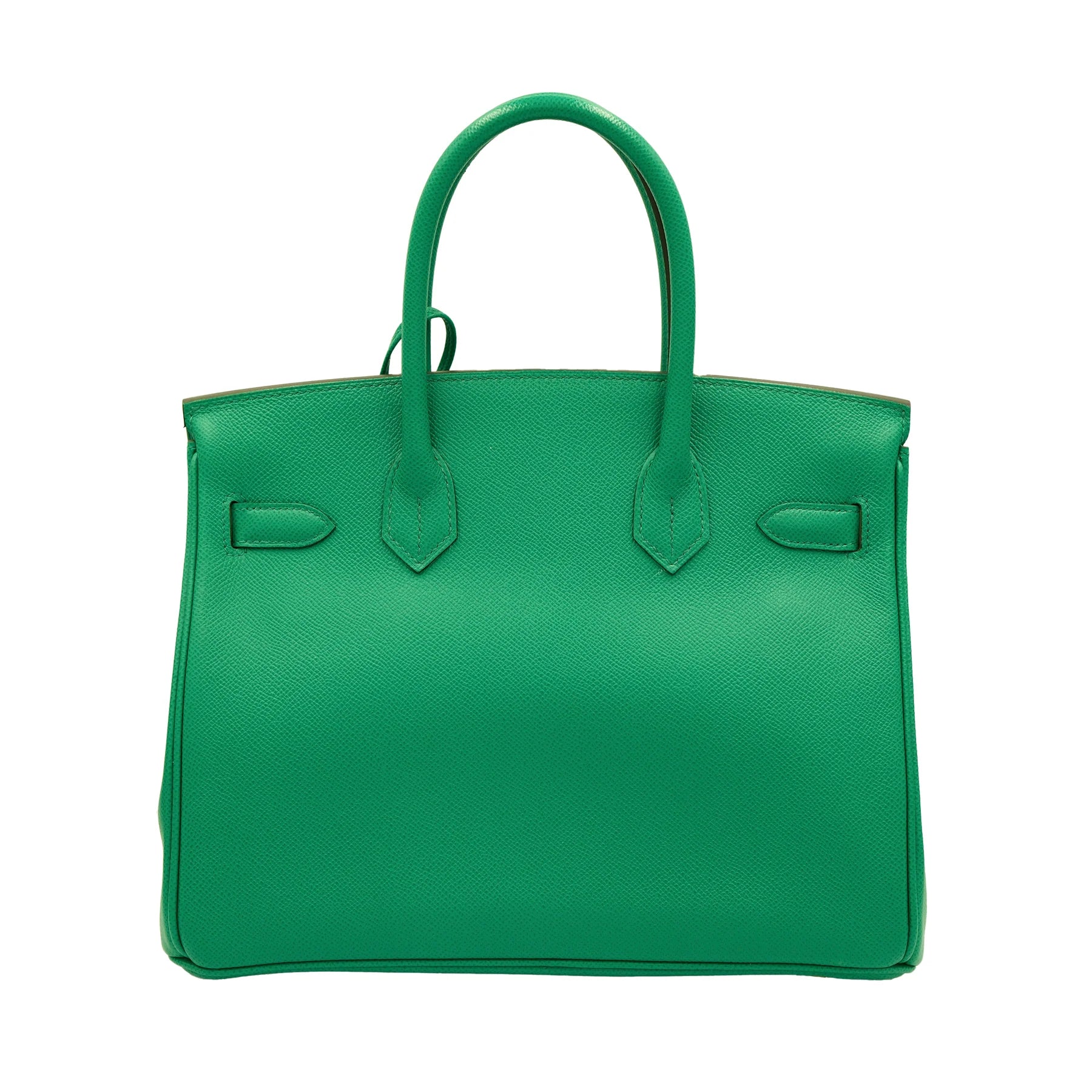 Hermes Birkin 30 Vert Jade Green Epsom With Gold Hardware Bag