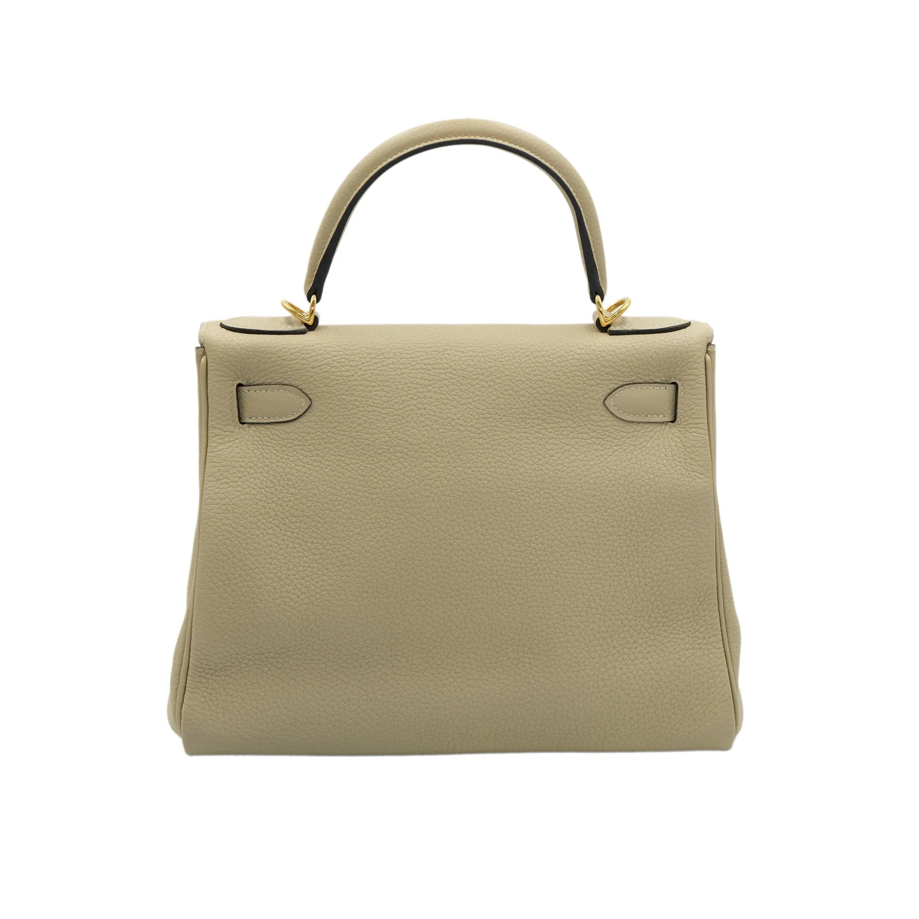 Hermes Kelly 28 Retourne Trench Togo with Gold Hardware Bag