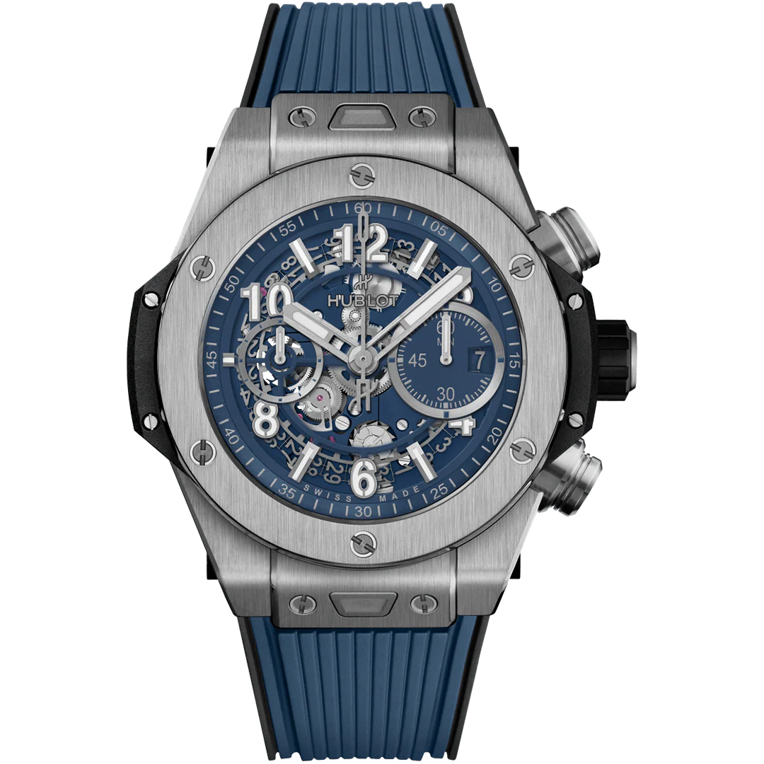 Hublot Big Bang Unico Titanium Blue Titanium Men's Watch