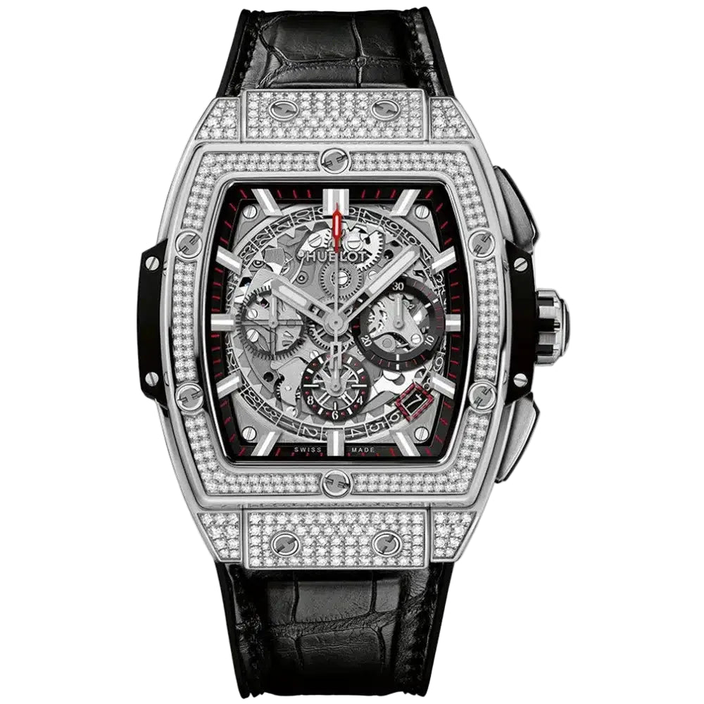 Hublot Spirit of Big Bang Chronograph Titanium Diamond Men's Watch