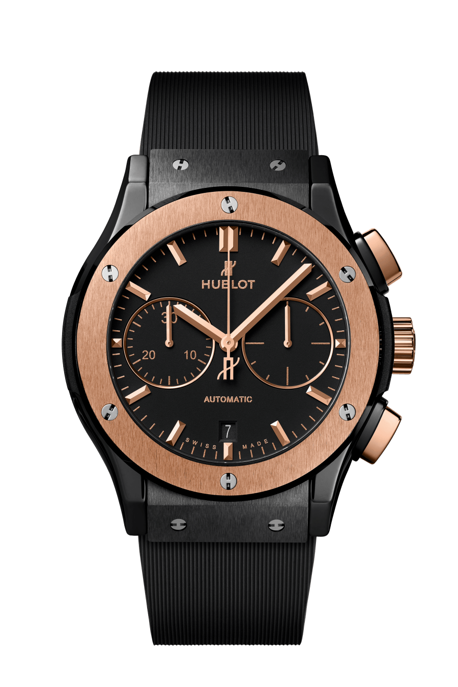 Hublot Classic Fusion Chronograph 18k King Gold & Ceramic Men's Watch