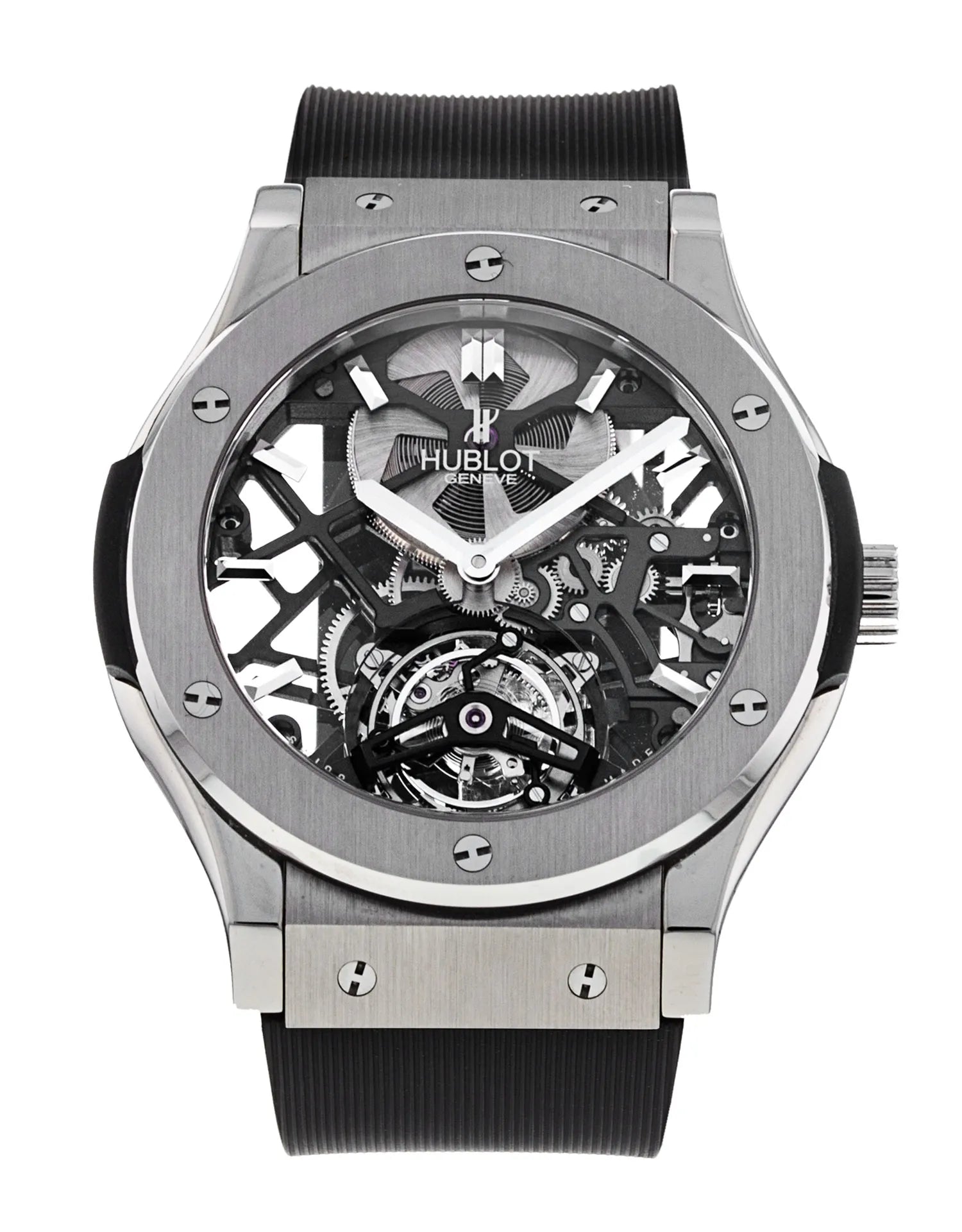 Hublot Classic Fusion Skeleton Tourbillon Titanium Men’s Watch