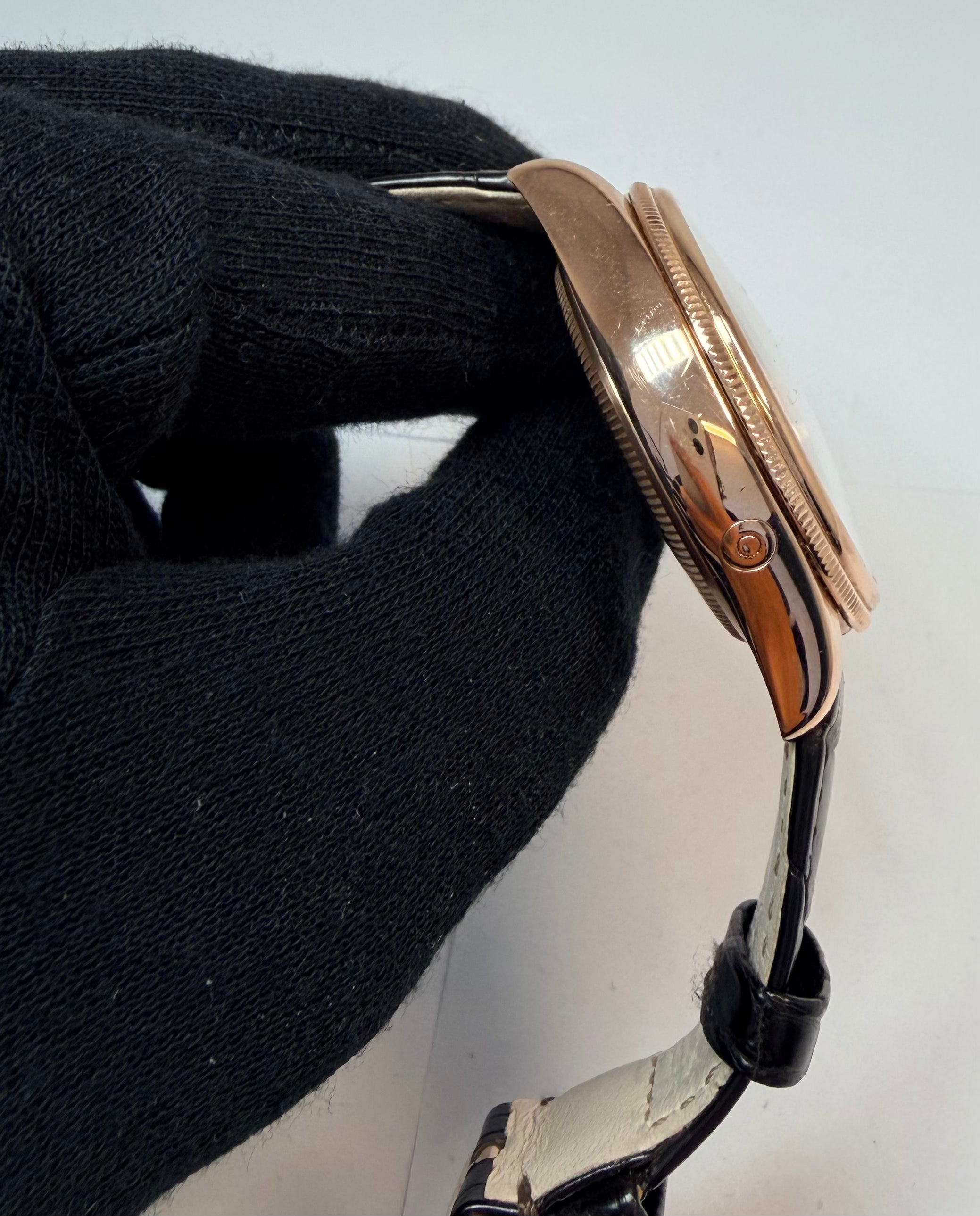 Rolex Cellini Moonphase 18k Rose Gold Men's Watch