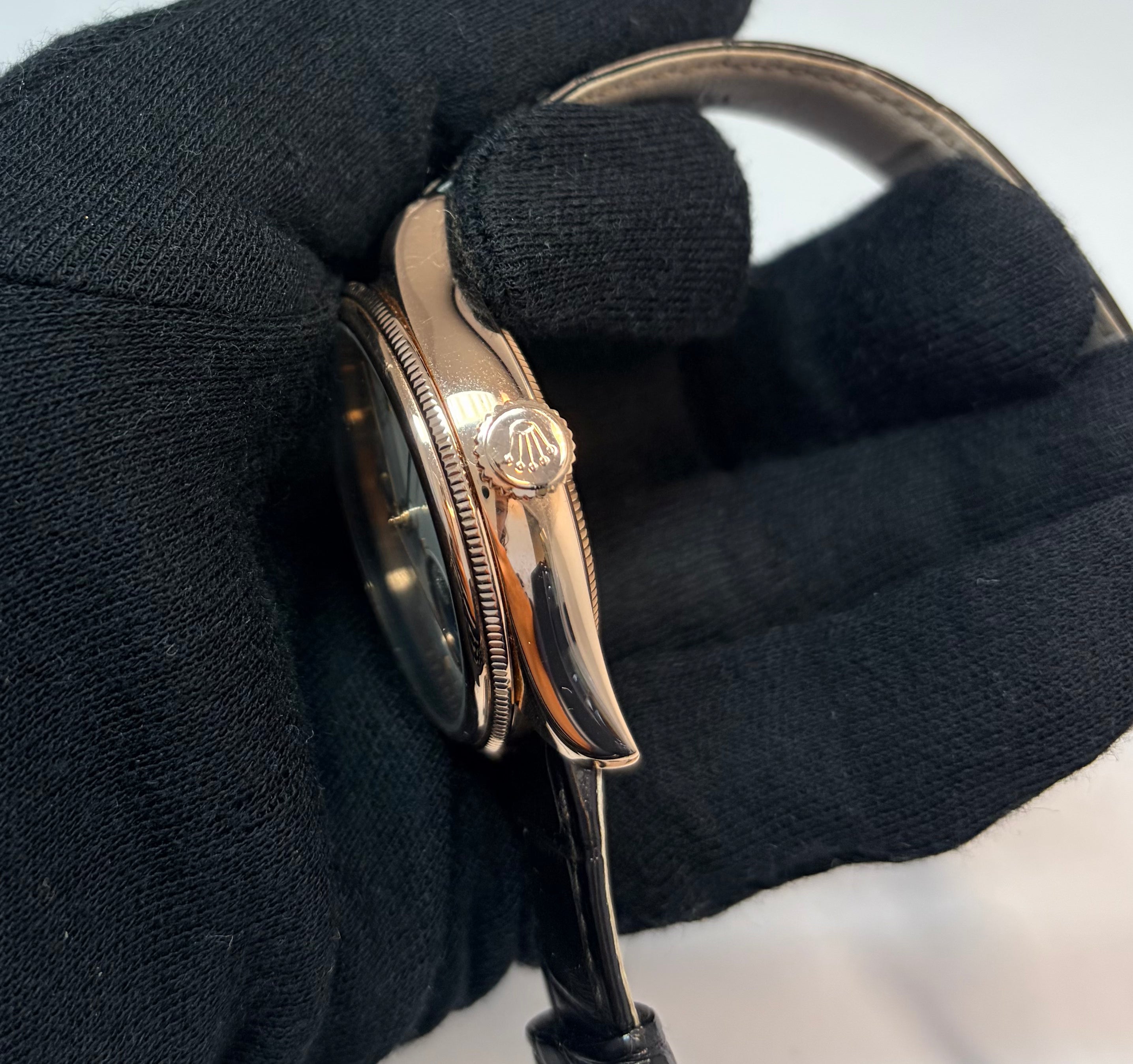 Rolex Cellini Moonphase 18k Rose Gold Men's Watch