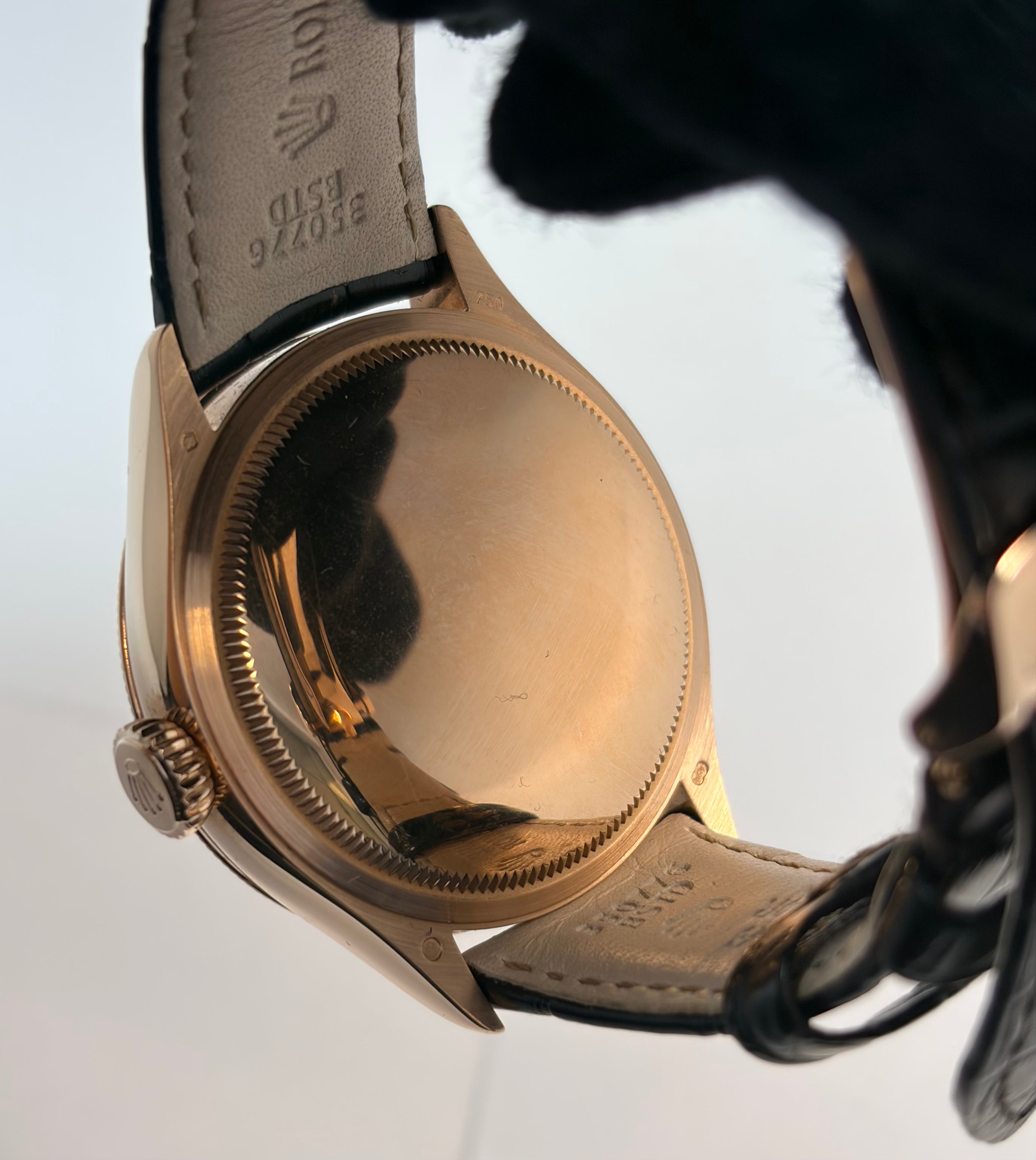Rolex Cellini Moonphase 18k Rose Gold Men's Watch