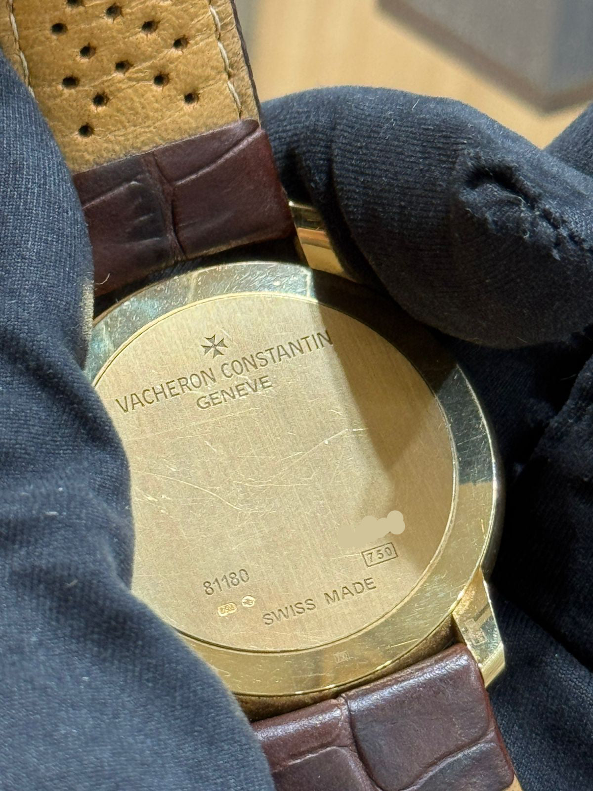 Vacheron Constantin Patrimony 18K Yellow Gold Men's Watch