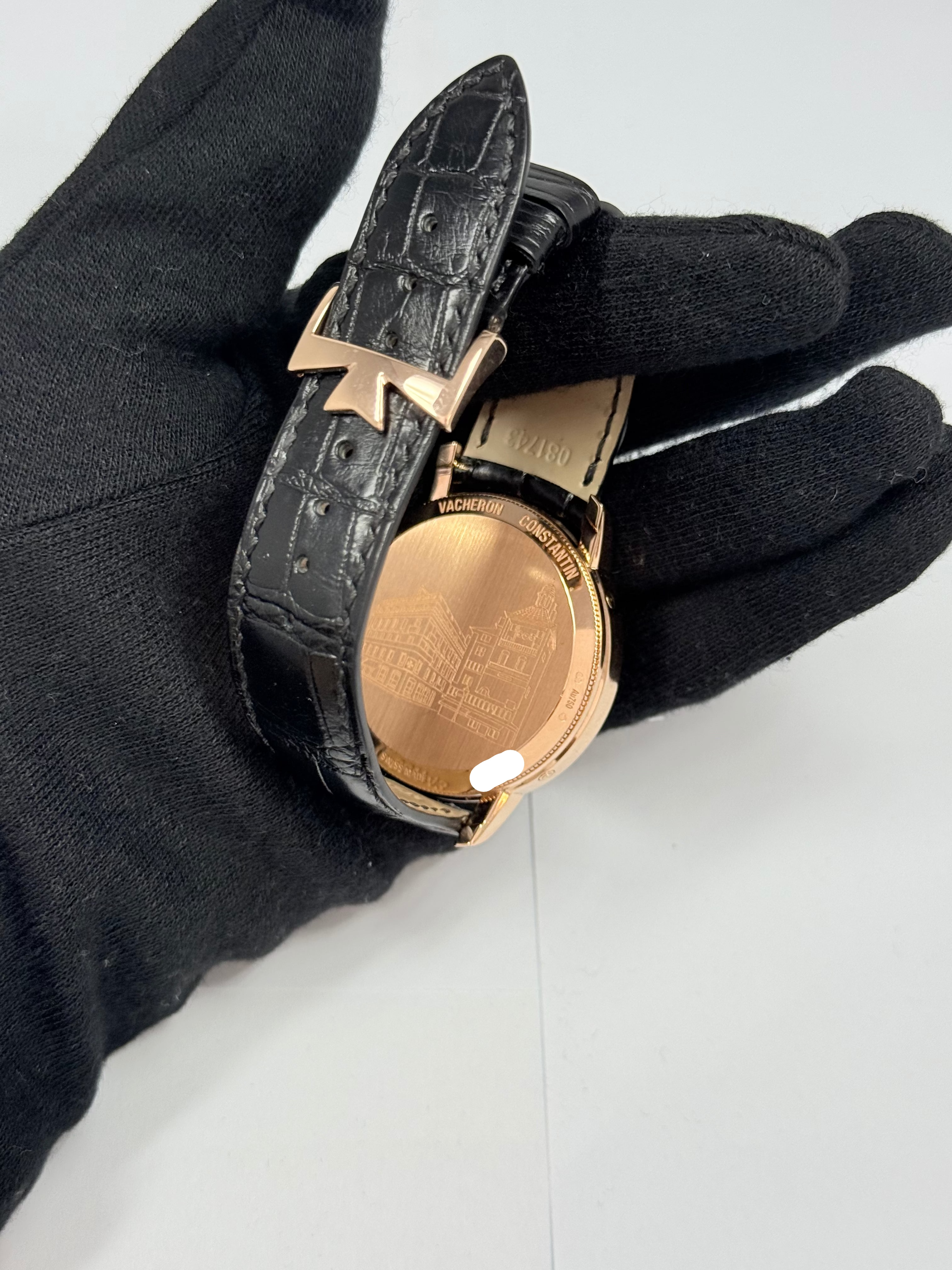 Vacheron Constantin Patrimony 18K Rose-Gold Men’s Watch