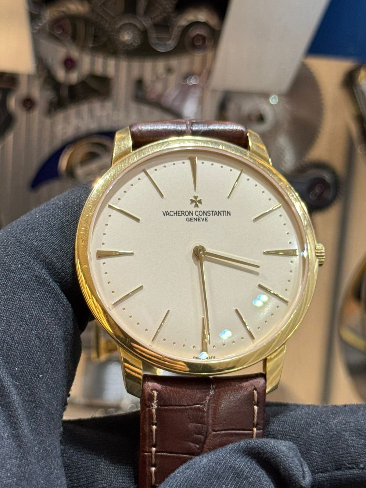 Vacheron Constantin Patrimony 18K Yellow Gold Men's Watch