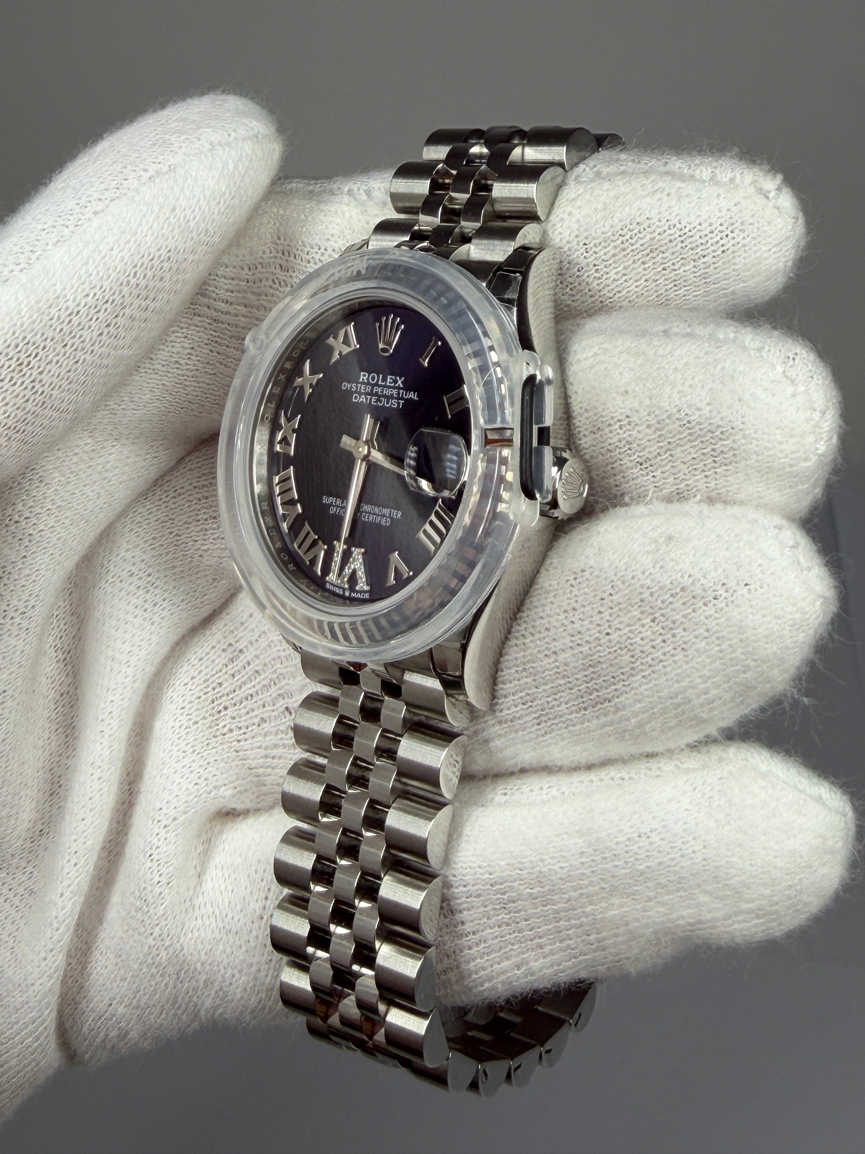 Rolex Datejust 31 Bright Blue Dial Oyster Bracelet Lady’s Watch