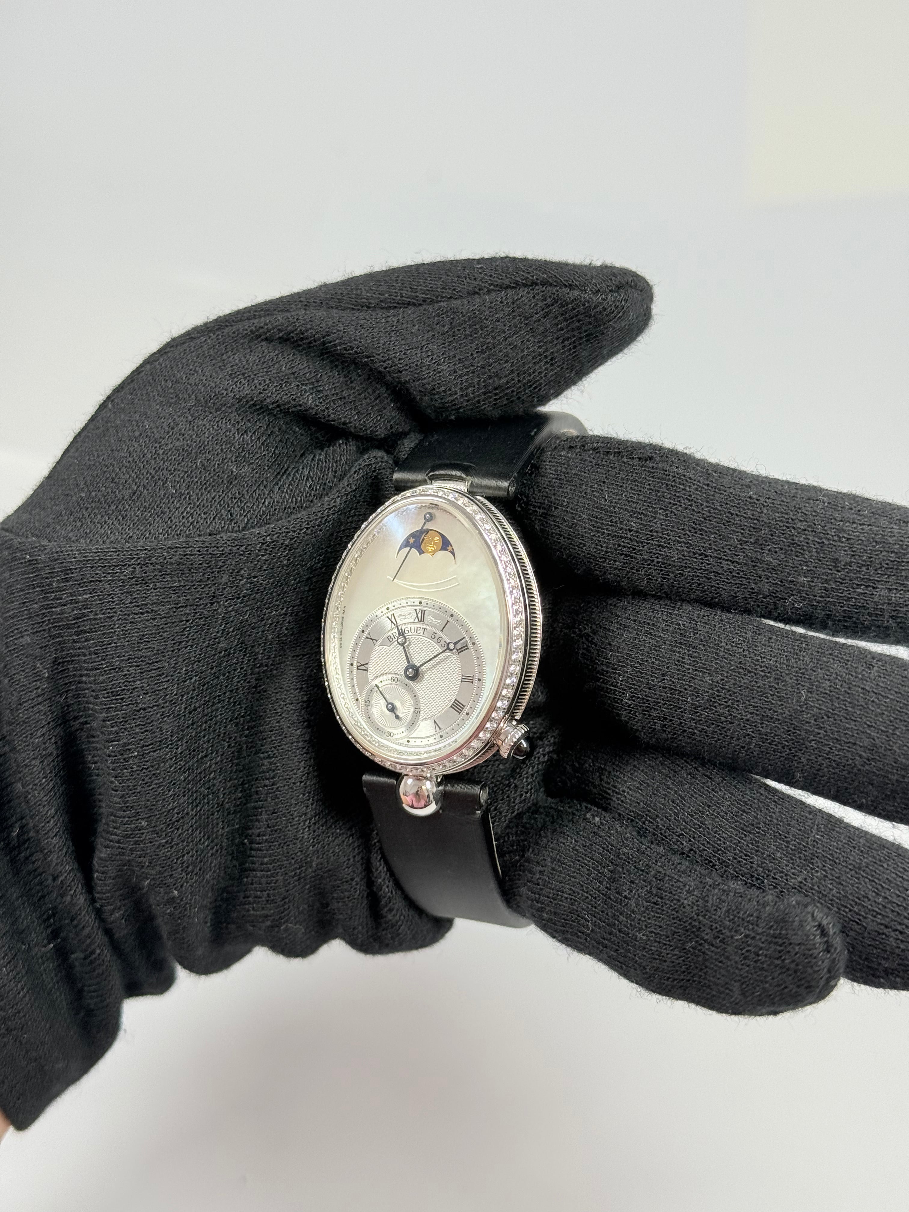 Breguet Reine de Naples Power Reserve 18K White Gold Ladies Watch