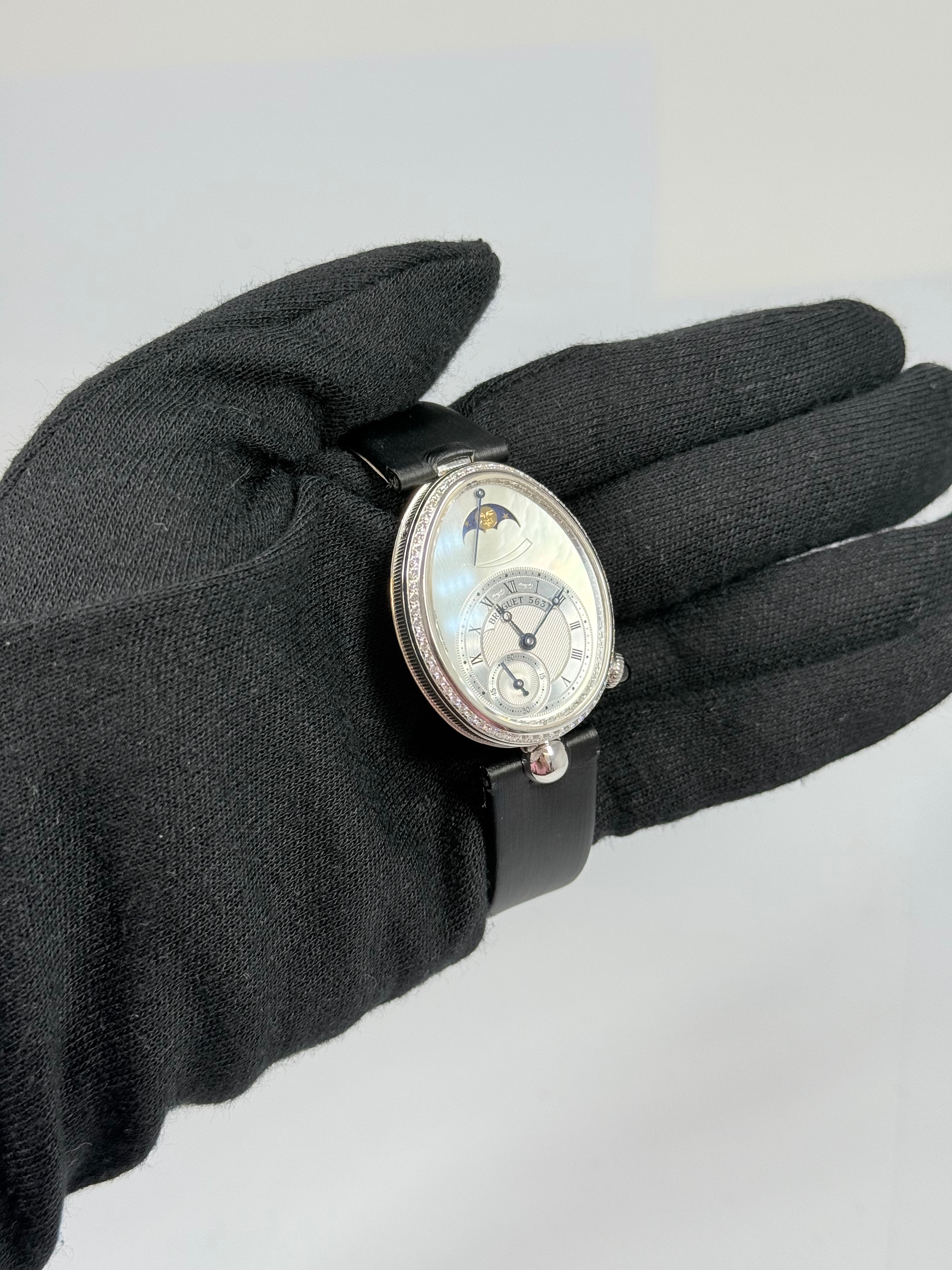 Breguet Reine de Naples Power Reserve 18K White Gold Ladies Watch