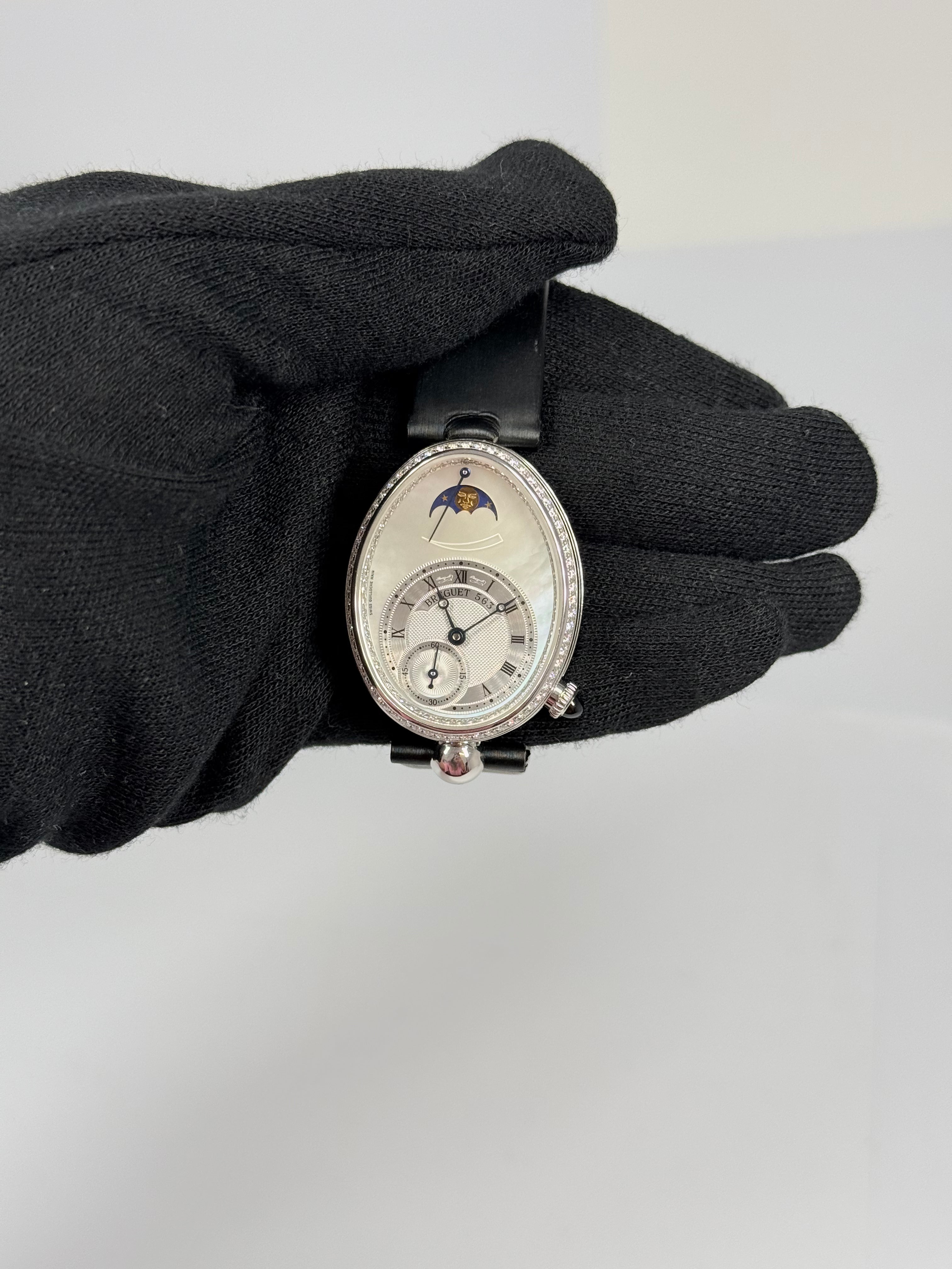 Breguet Reine de Naples Power Reserve 18K White Gold Ladies Watch